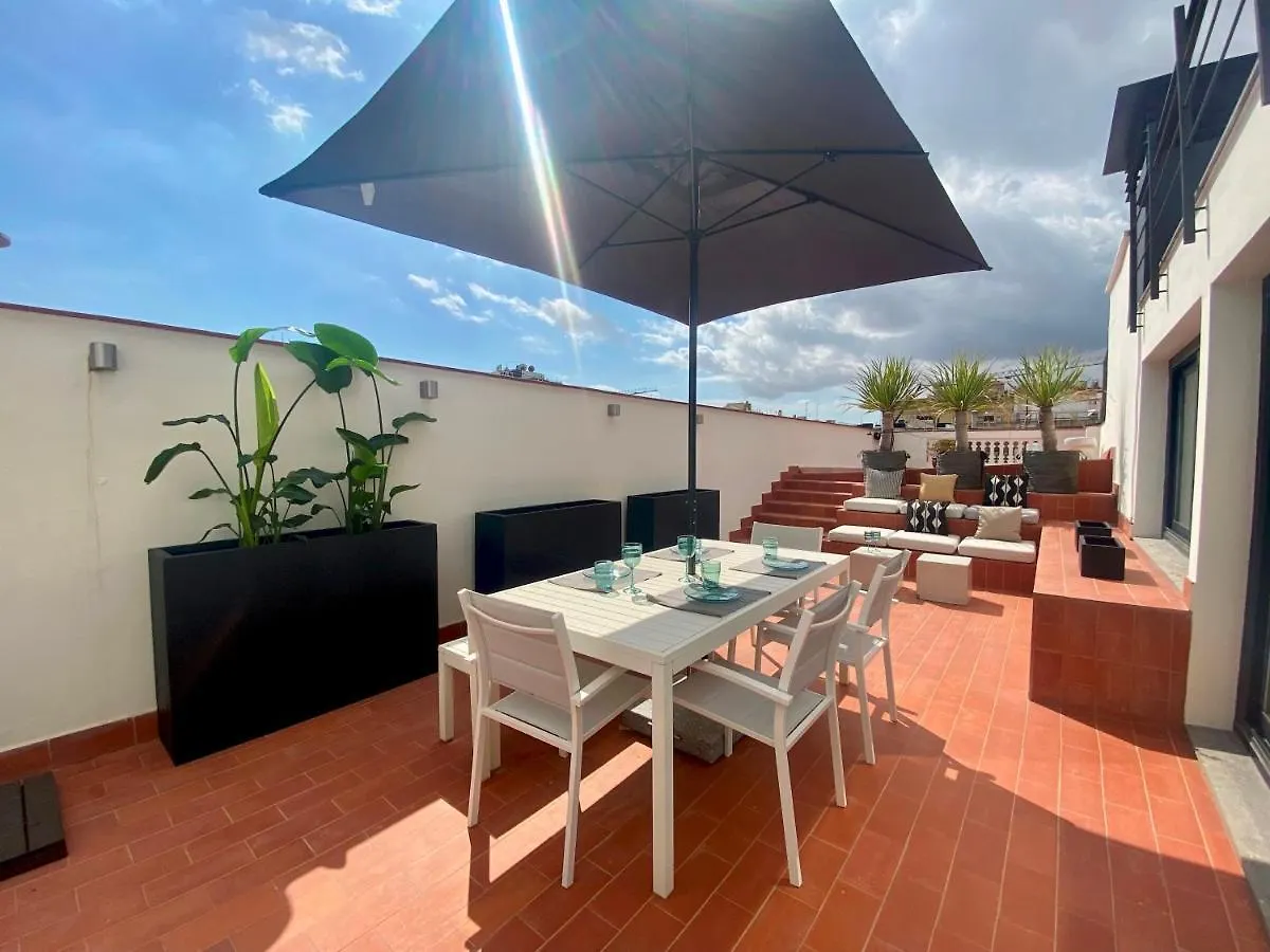 Modern Penthouse With Views Near Paseo De Gracia By Myrentalhost Βαρκελώνη 0*,